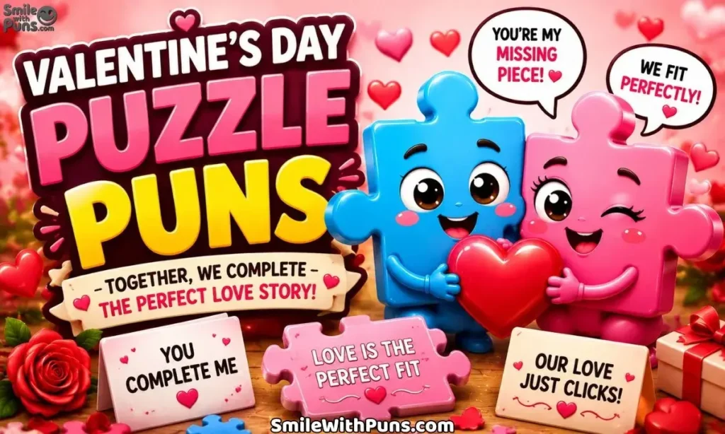 Valentine's Day Puzzle Puns