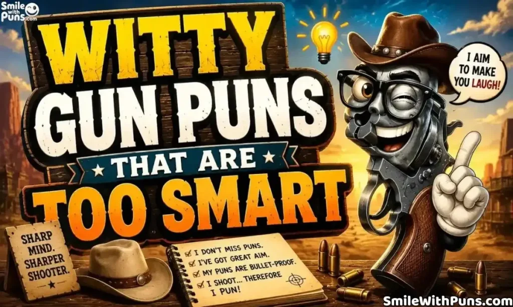 Witty Gun Puns That Are Too Smart