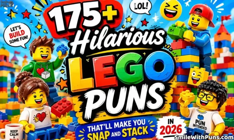 175+ Hilarious Lego Puns That’ll Make You Snap and Stack in 2026