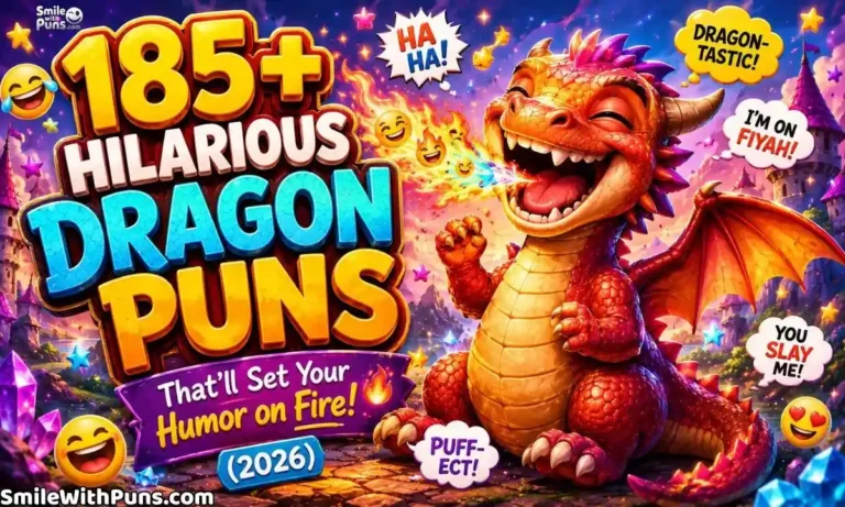 185+ Hilarious Dragon Puns That’ll Set Your Humor on Fire (2026)