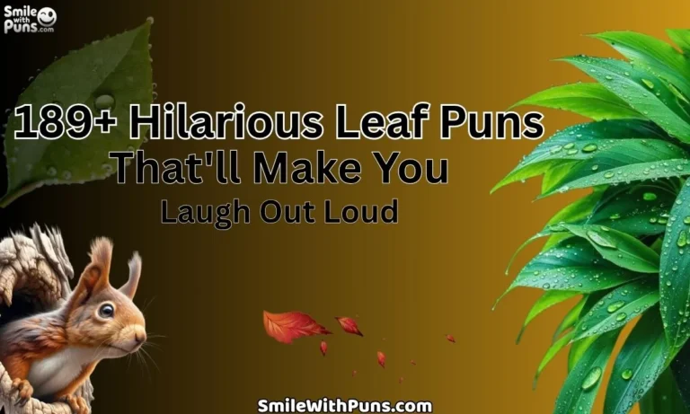 189+ Hilarious Leaf Puns That'll Make You Laugh Out Loud