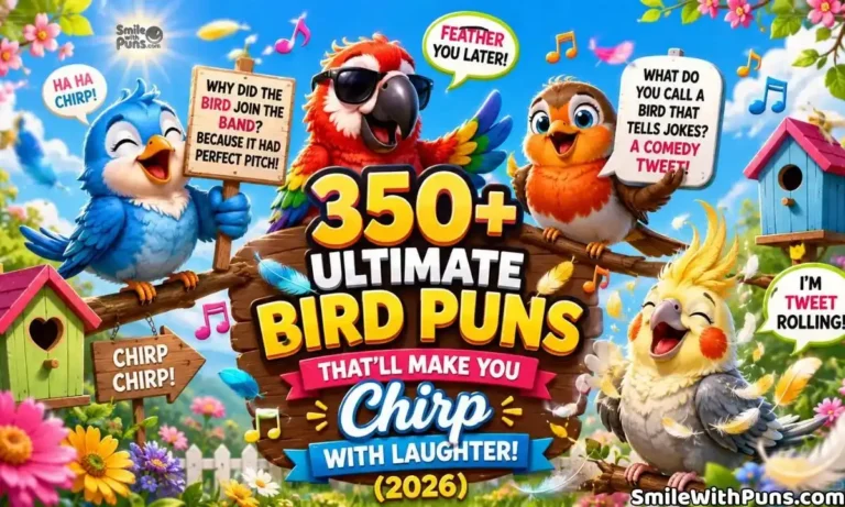 350+ Ultimate Bird Puns That’ll Make You Chirp with Laughter (2026)