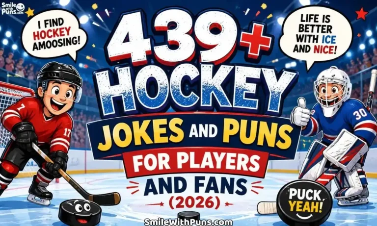 439+ Hockey Jokes and Puns for Players and Fans(2026)