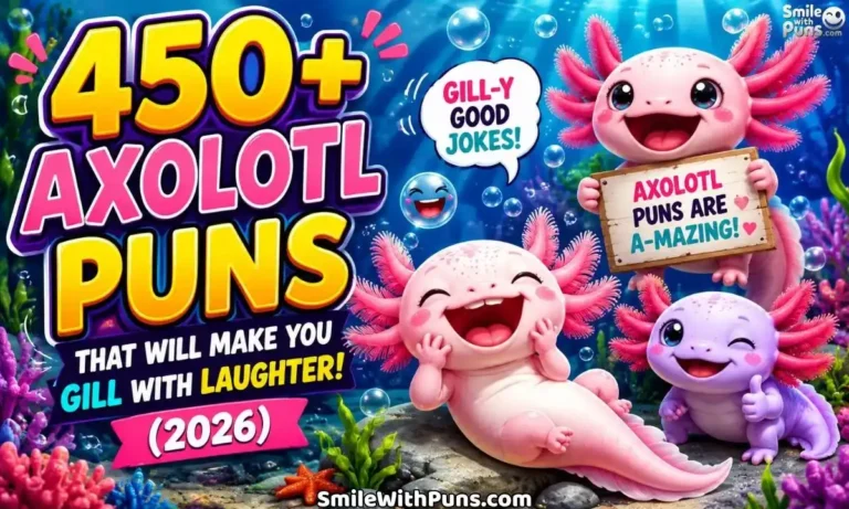 450+ Axolotl Puns That Will Make You Gill With Laughter (2026)