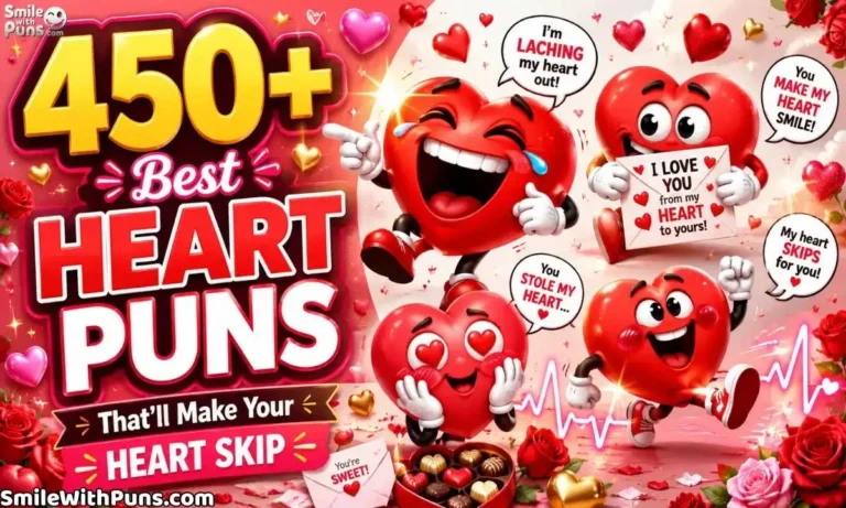 450+ Best Heart Puns That'll Make Your Heart Skip