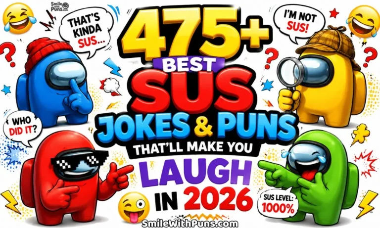 475+ Best Sus Jokes & Puns That’ll Make You Laugh in 2026