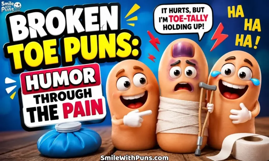 Broken Toe Puns Humor Through the Pain