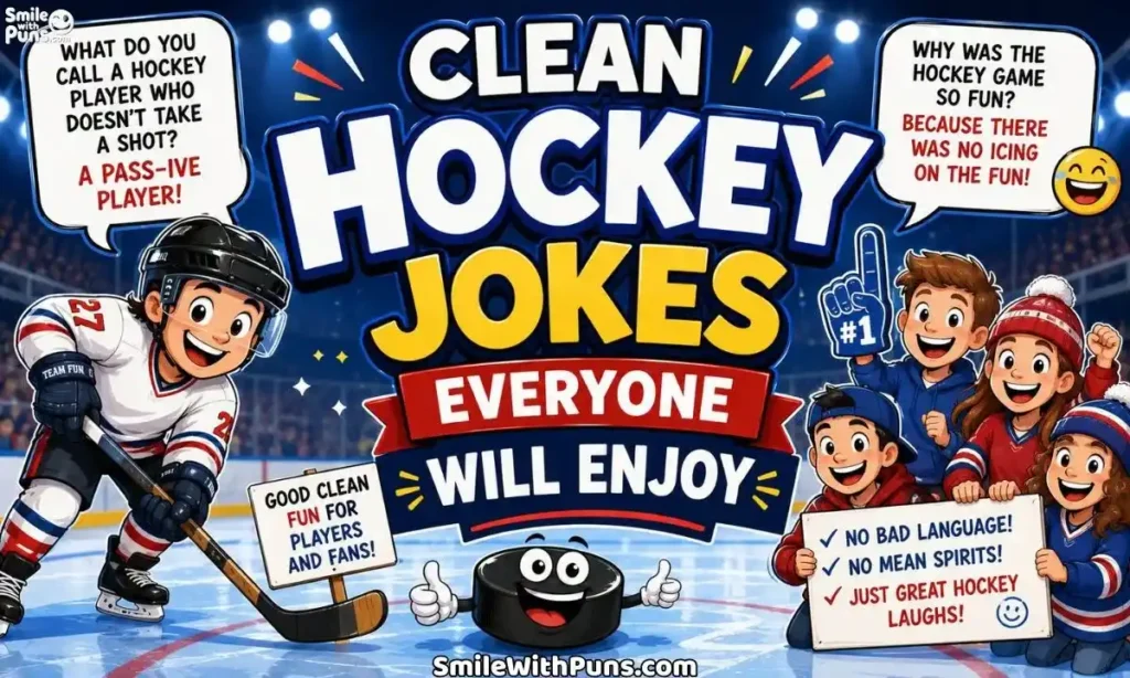Clean Hockey Jokes Everyone Will Enjoy