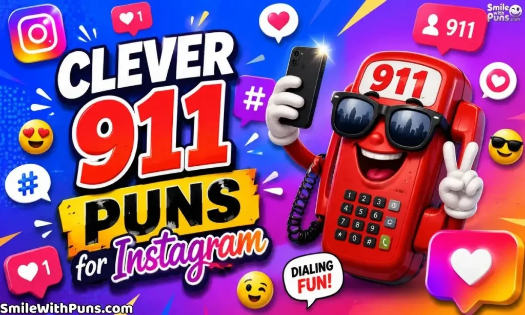 Clever 911 Puns for Instagram
