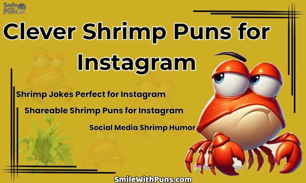 Clever Shrimp Puns for Instagram