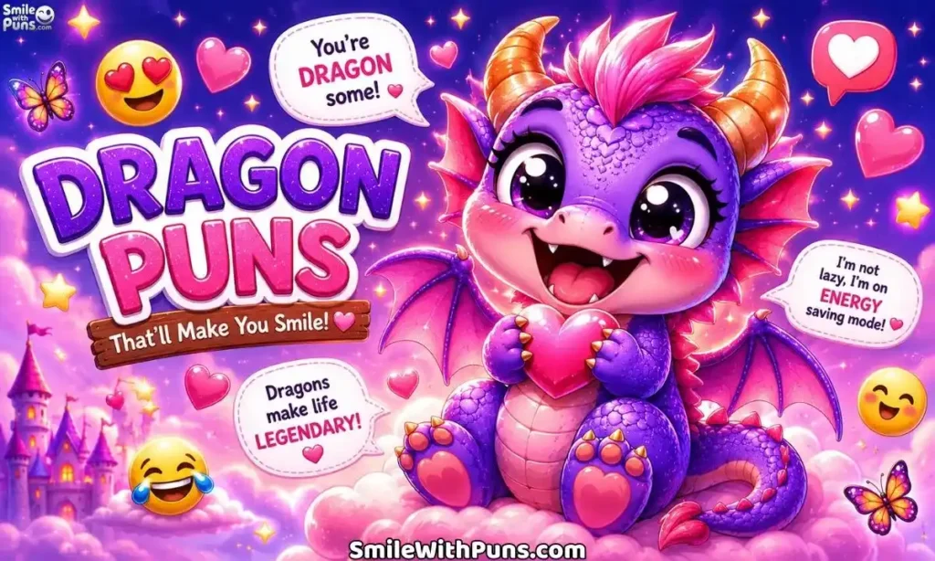 Cute Dragon Puns That Are Adorably Funny