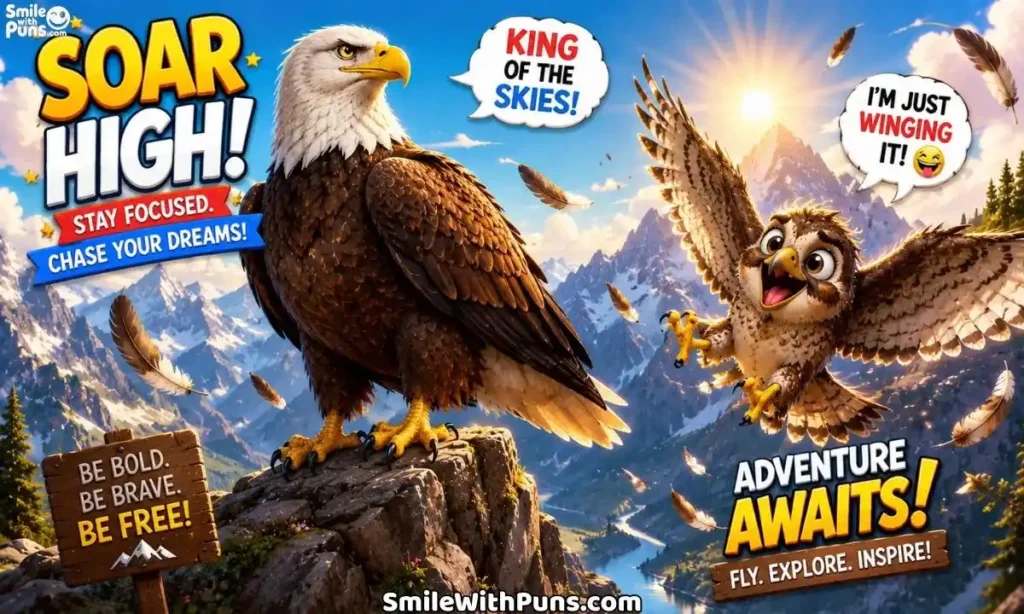 Eagle Puns and Hawk Jokes for Bird Lovers