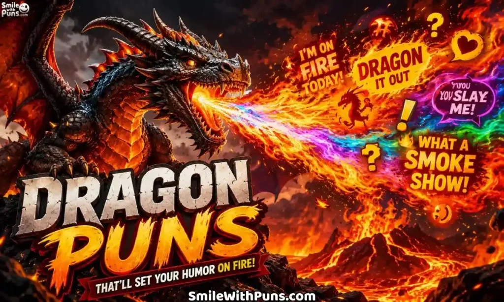 Fire-Breathing Dragon Puns That Bring the Heat