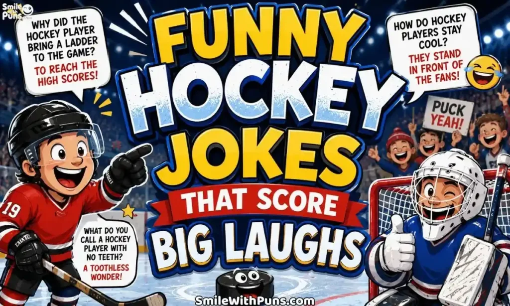 Funny Hockey Jokes That Score Big Laughs