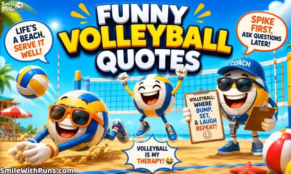 Funny Volleyball Quotes