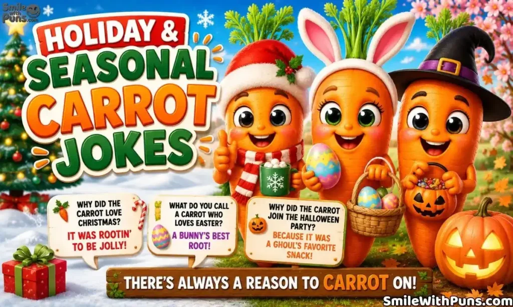 Holiday and Seasonal Carrot Jokes