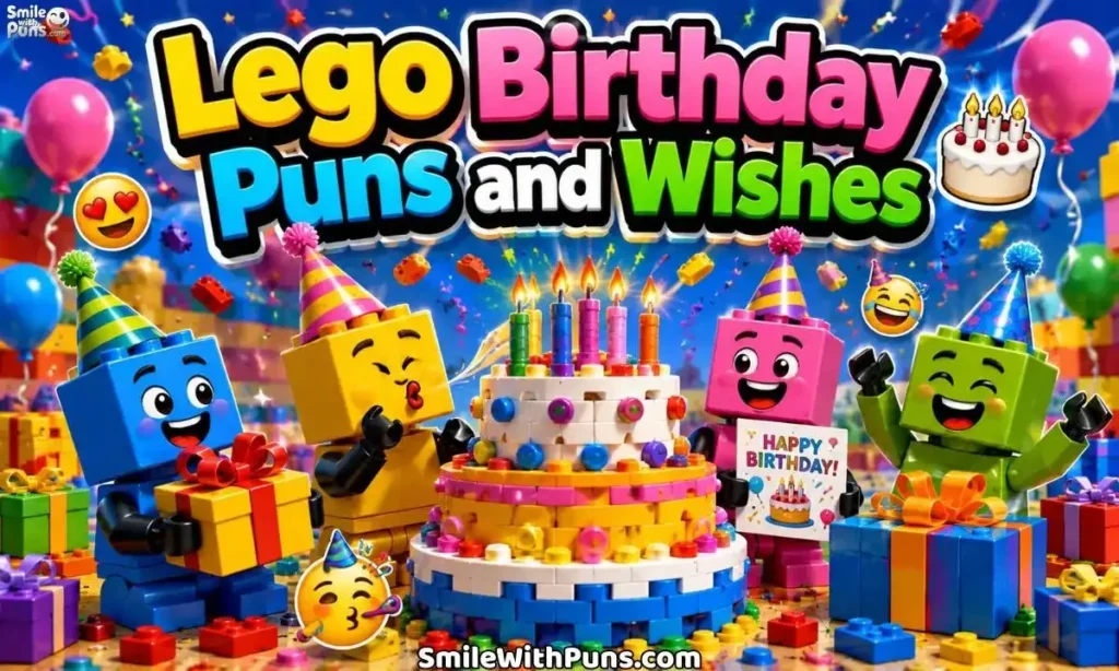 Lego Birthday Puns and Wishes