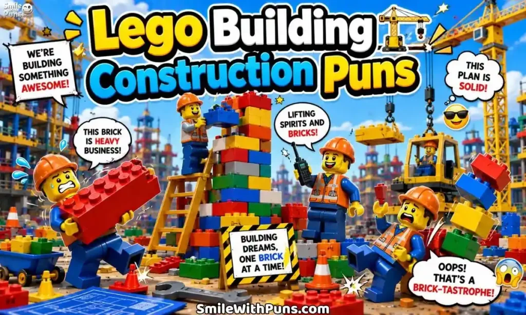 Lego Building and Construction Puns