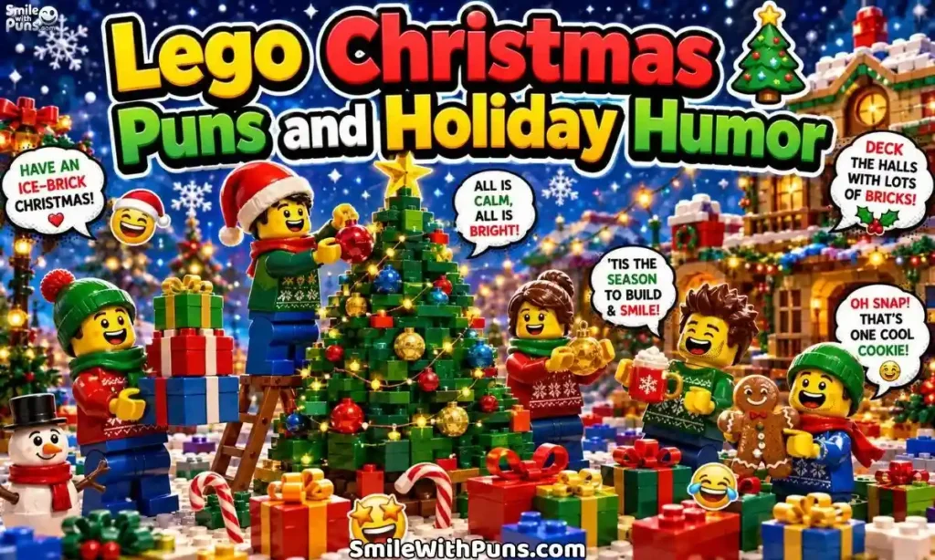 Lego Christmas Puns and Holiday Humor