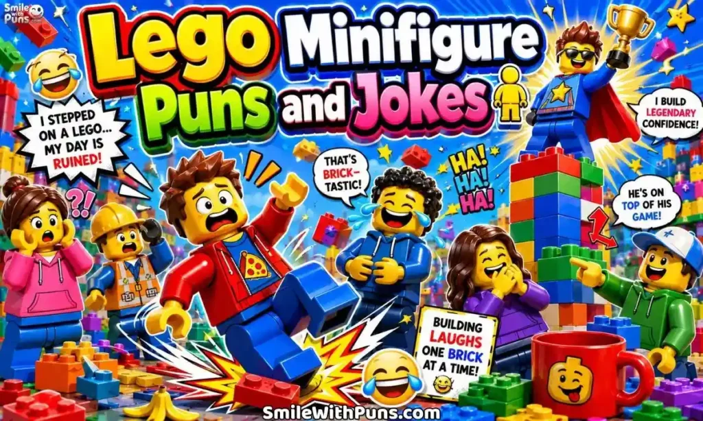 Lego Minifigure Puns and Jokes