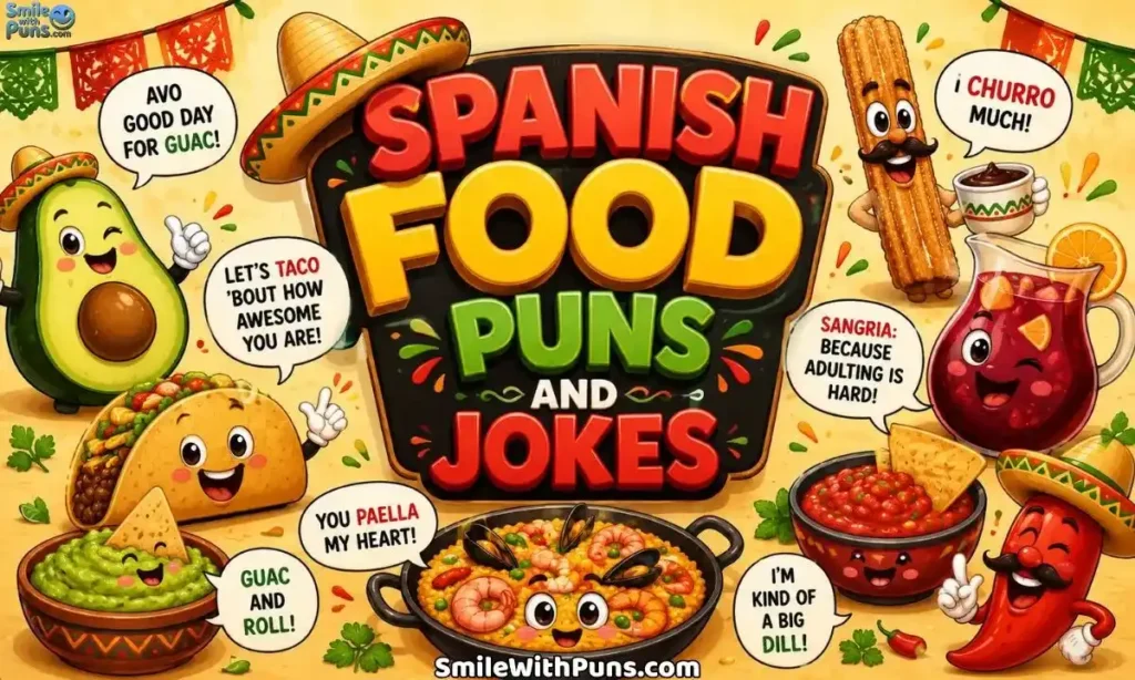 Spanish Food Puns and Jokes