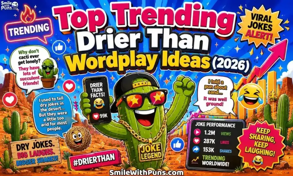 Top Trending Drier Than Wordplay Ideas