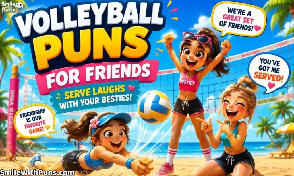 Volleyball Puns for Friends