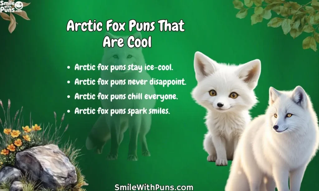 Arctic Fox Puns That Are Cool