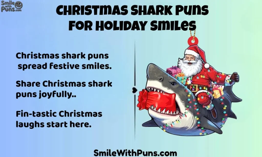 Christmas Shark Puns for Holiday Smiles