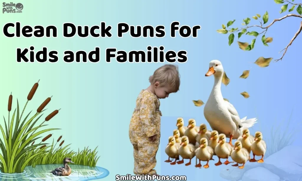 Clean Duck Puns for Kids and Families
