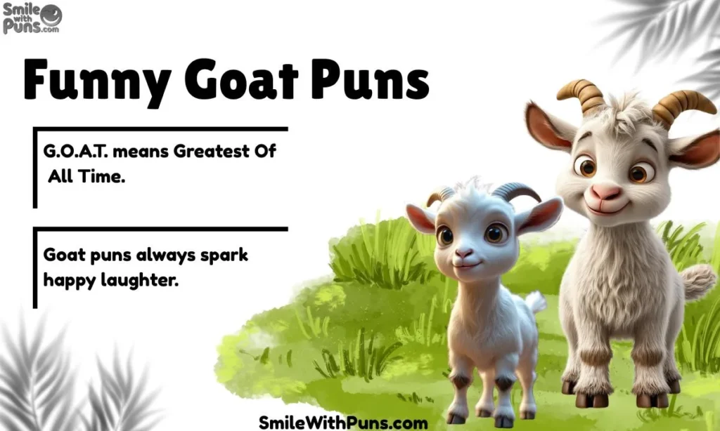 Funny Goat Puns