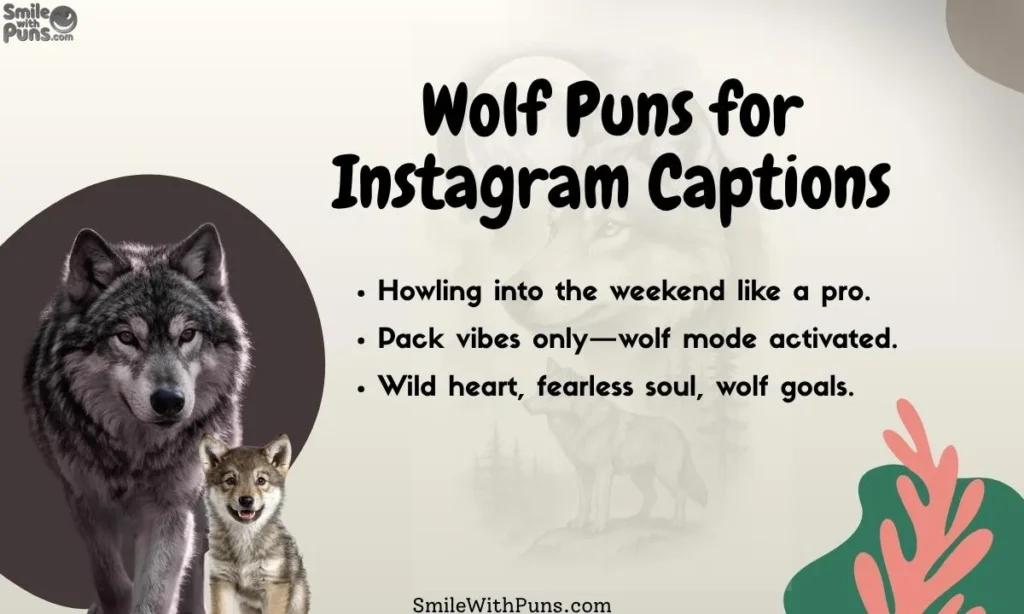 Wolf Puns for Instagram Captions