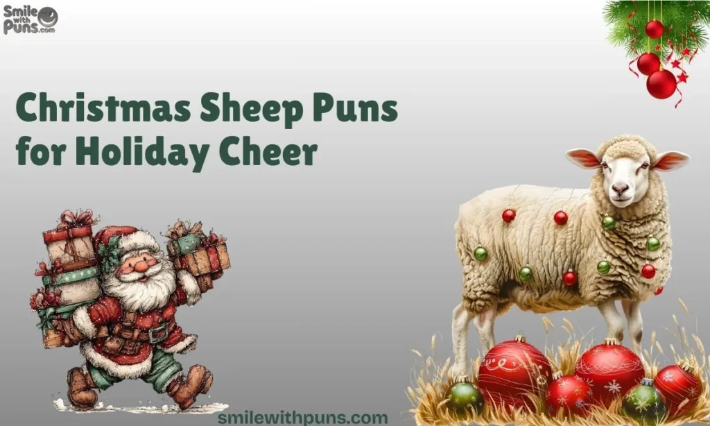Christmas Sheep Puns for Holiday Cheer